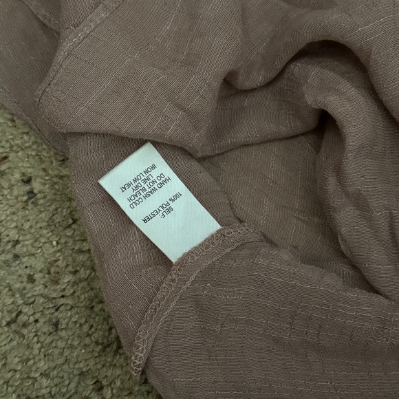 Lulus Carried Away Mauve Embroidered Maxi Top Cadigan Coverup NWT - Picture 7 of 14